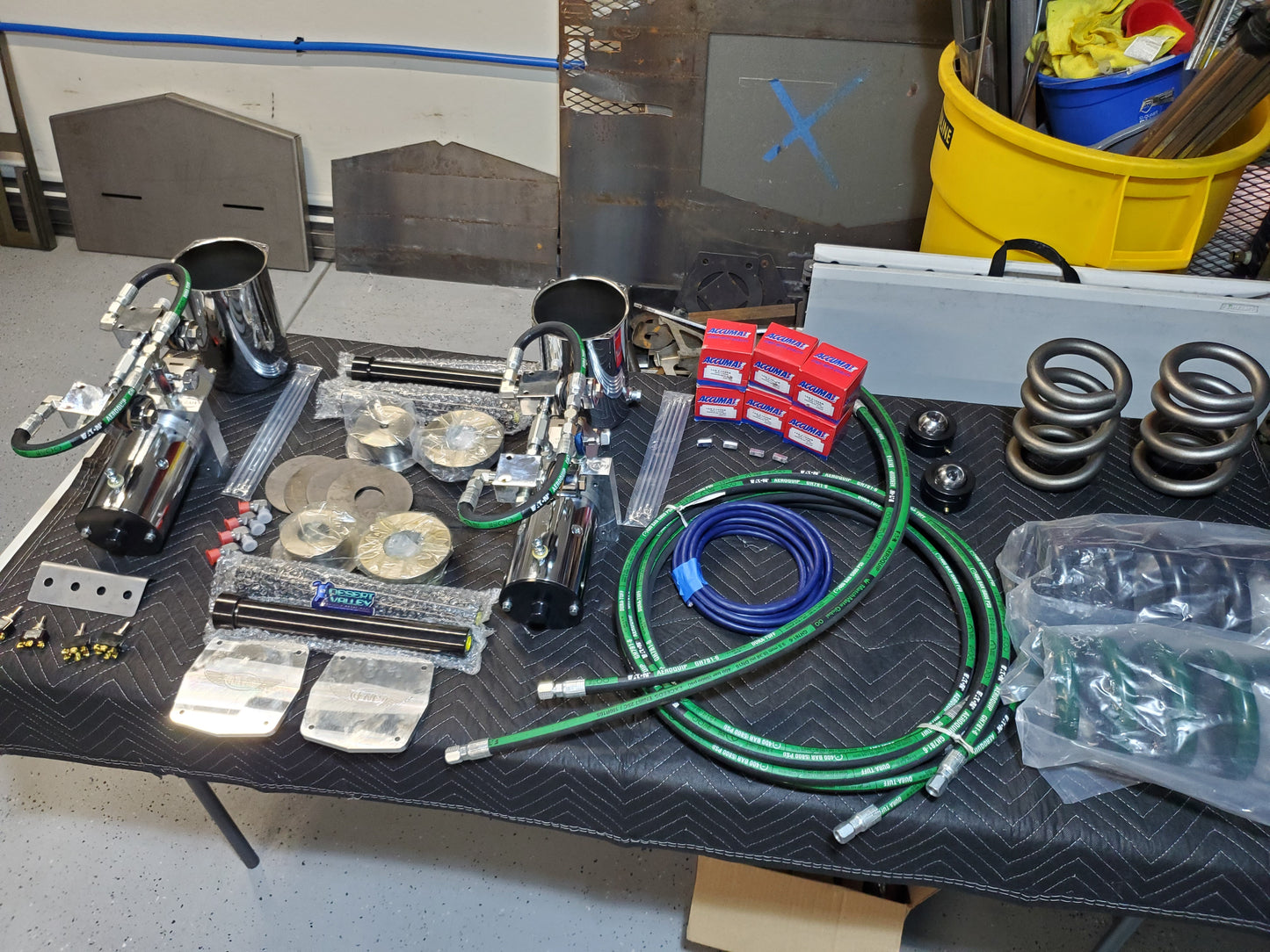 2 Pump Basic Set Up, With Coils, Powerball, MVP Hydraulics