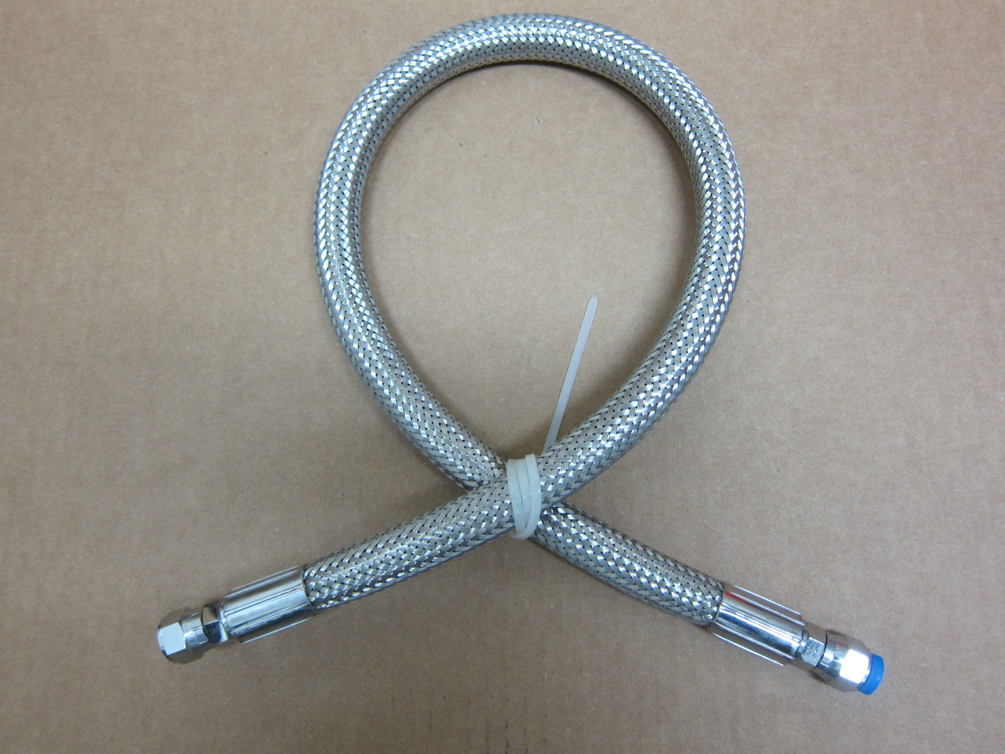 Return Hoses, High Pressure, Braided, Set of 4